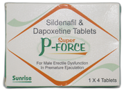 Super P-FORCE (Силденафил 100 mg+ Дапоксетин 60 mg)