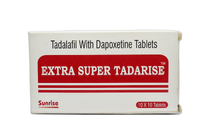 Extra Super Tadarise 100 мг (Тадалафил 40 мг+Дапоксетин 60 мг)