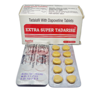 Extra Super Tadarise 100 мг (Тадалафил 40 мг+Дапоксетин 60 мг)